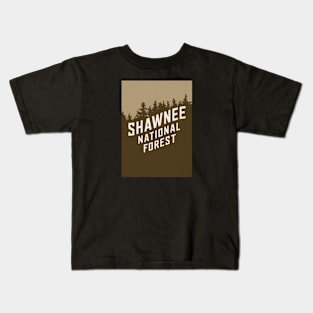 Shawnee National Forest Kids T-Shirt